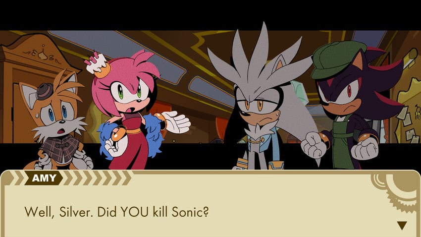 shadow the hedgehog, amy rose, silver the hedgehog, and tails (sonic and 1 more) drawn by olivashko