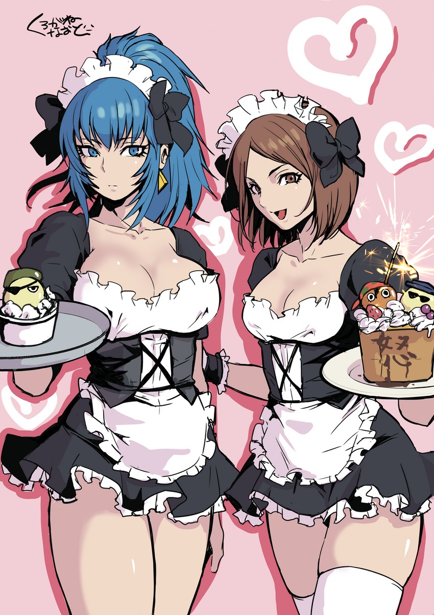 leona heidern, whip, ralf jones, clark still, and heidern (the king of fighters and 1 more) drawn by kurogane_naoto_(churushiko)