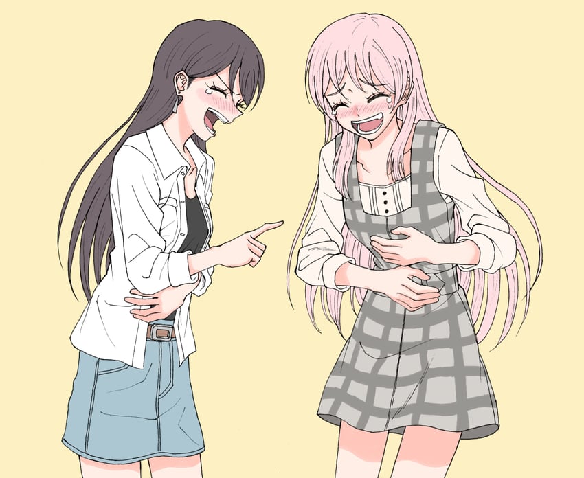 chihaya anon and shiina taki (bang dream! and 1 more) drawn by ishinomaki_rokorou