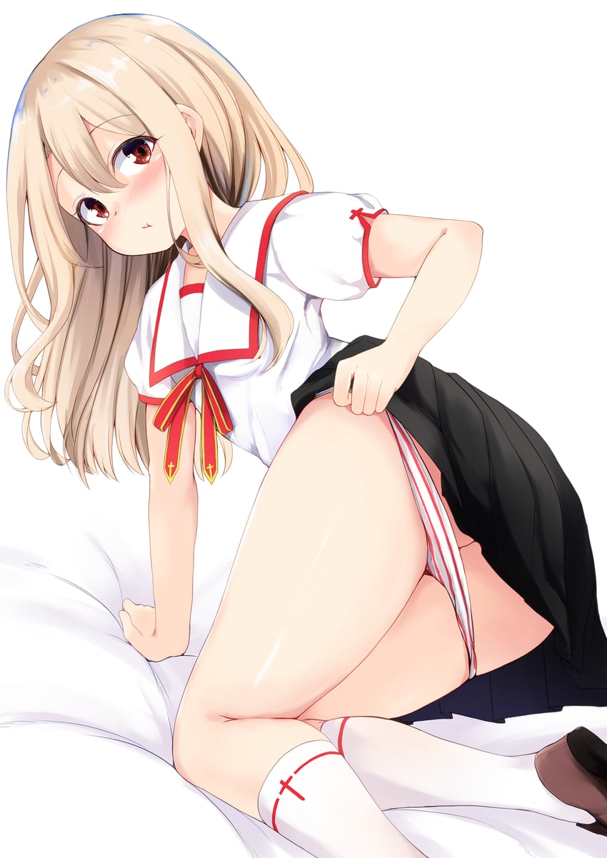 illyasviel von einzbern (fate and 1 more) drawn by zarashi