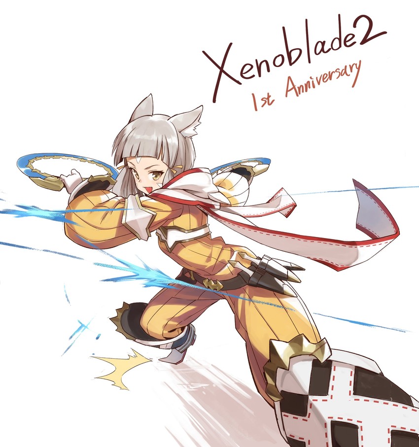 nia (xenoblade chronicles and 1 more) drawn by tugo