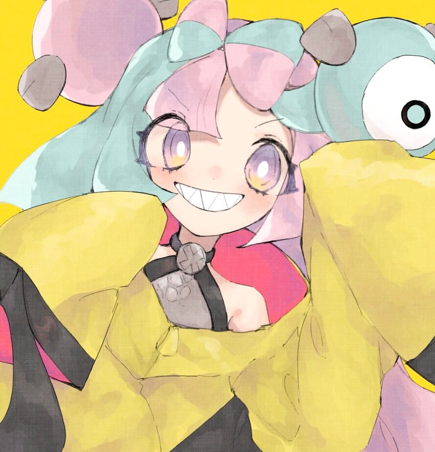 iono and magnemite (pokemon and 1 more) drawn by aki_(aki_unini)