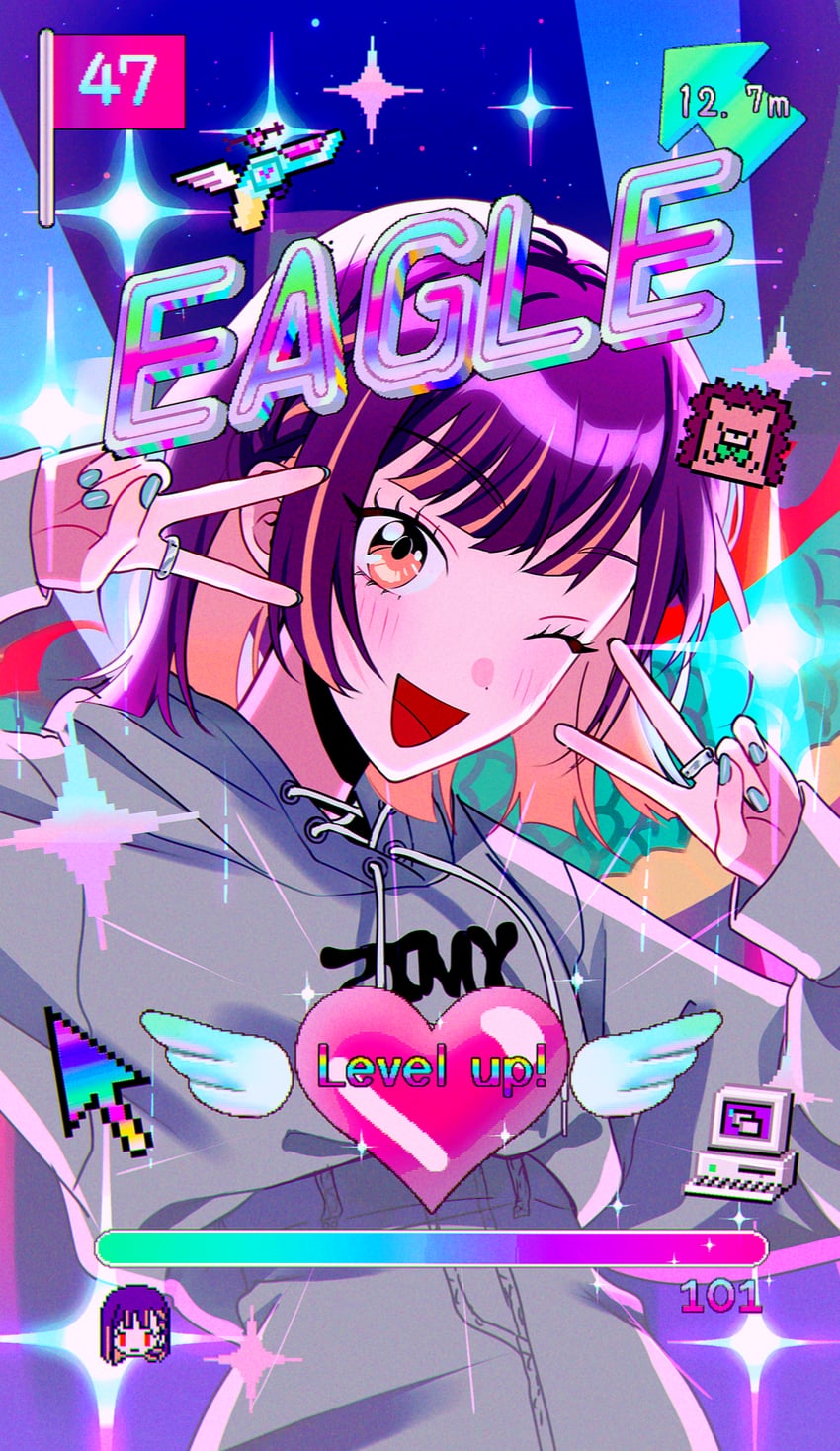 nira-chan (zutto mayonaka de ii no ni and 1 more) drawn by myon_(tokipi)