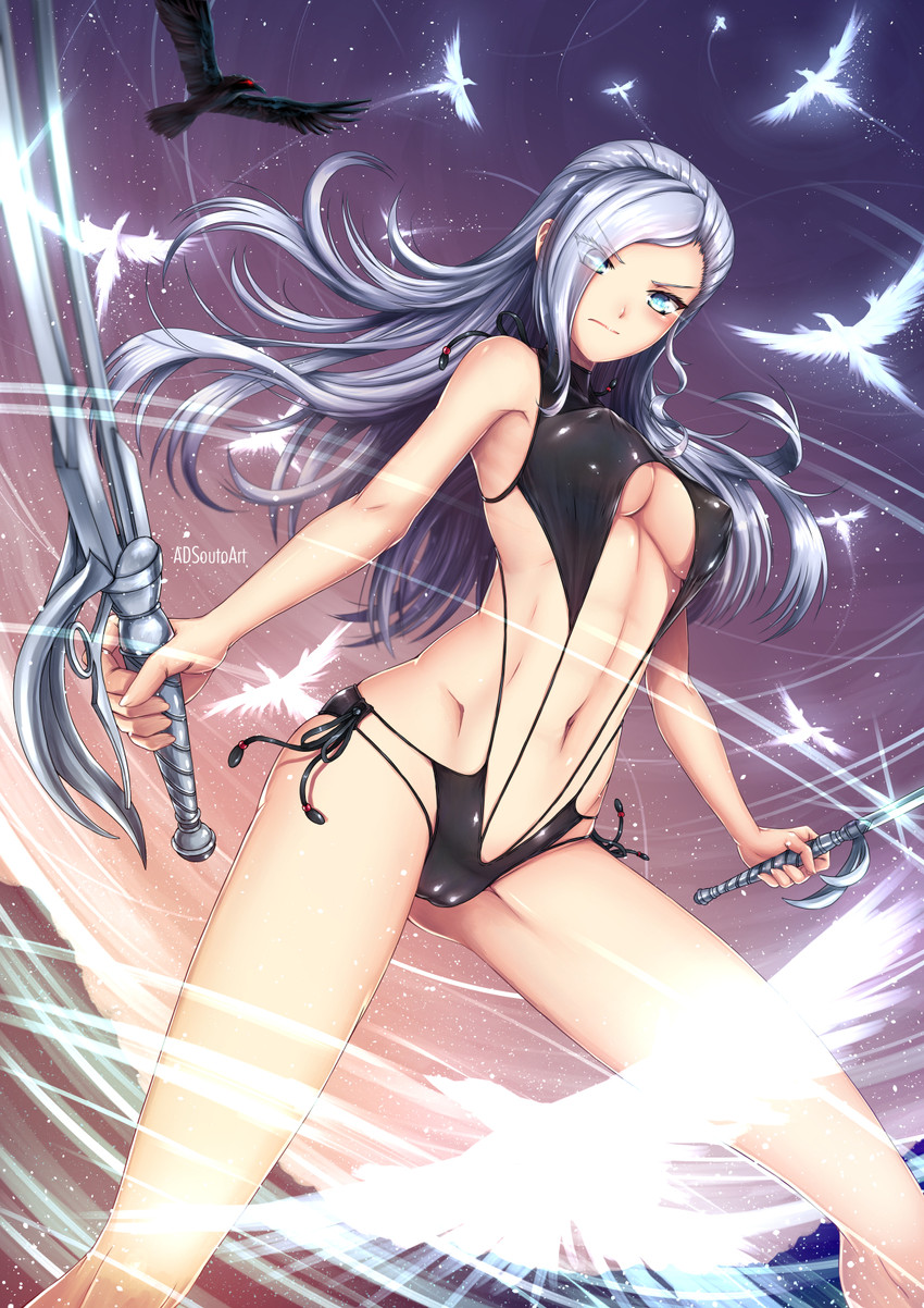 winter schnee (rwby) drawn by adsouto