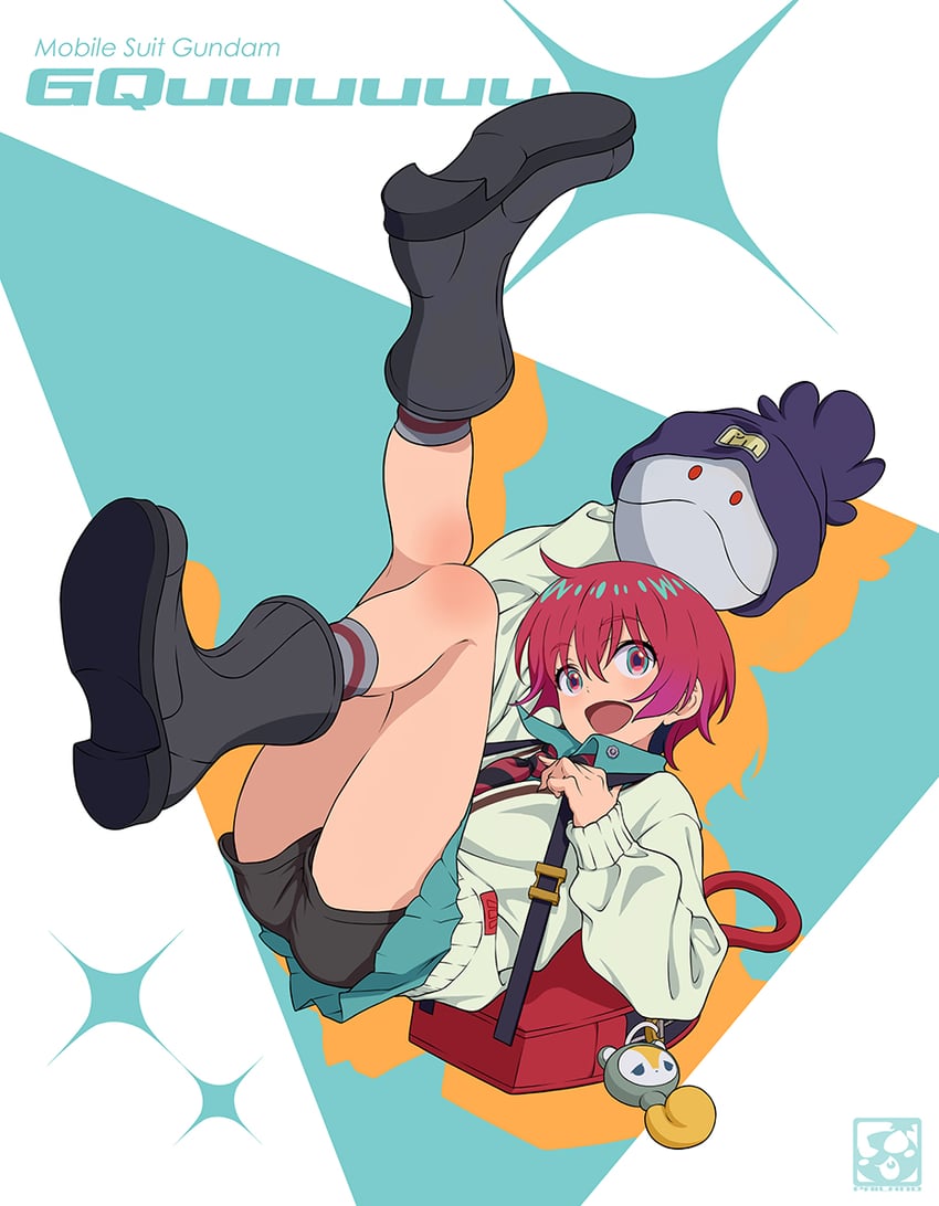 amate yuzuriha and haro (gundam and 1 more) drawn by pairan