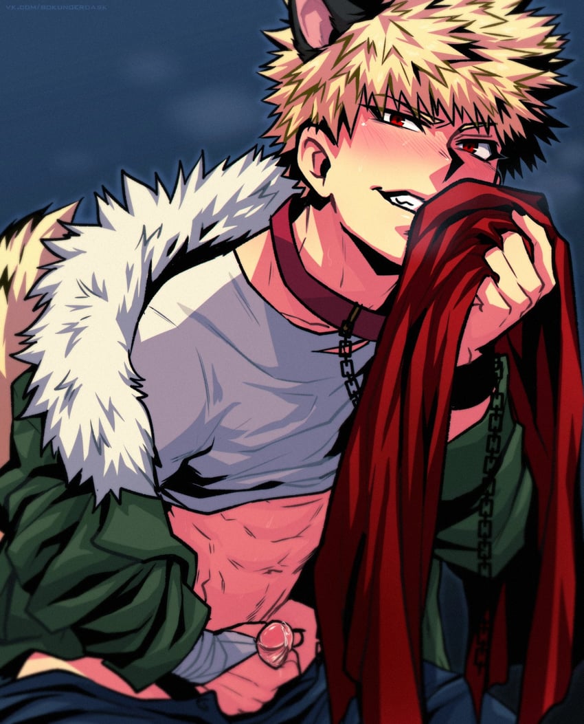 bakugou katsuki (boku no hero academia) drawn by alek_reyes