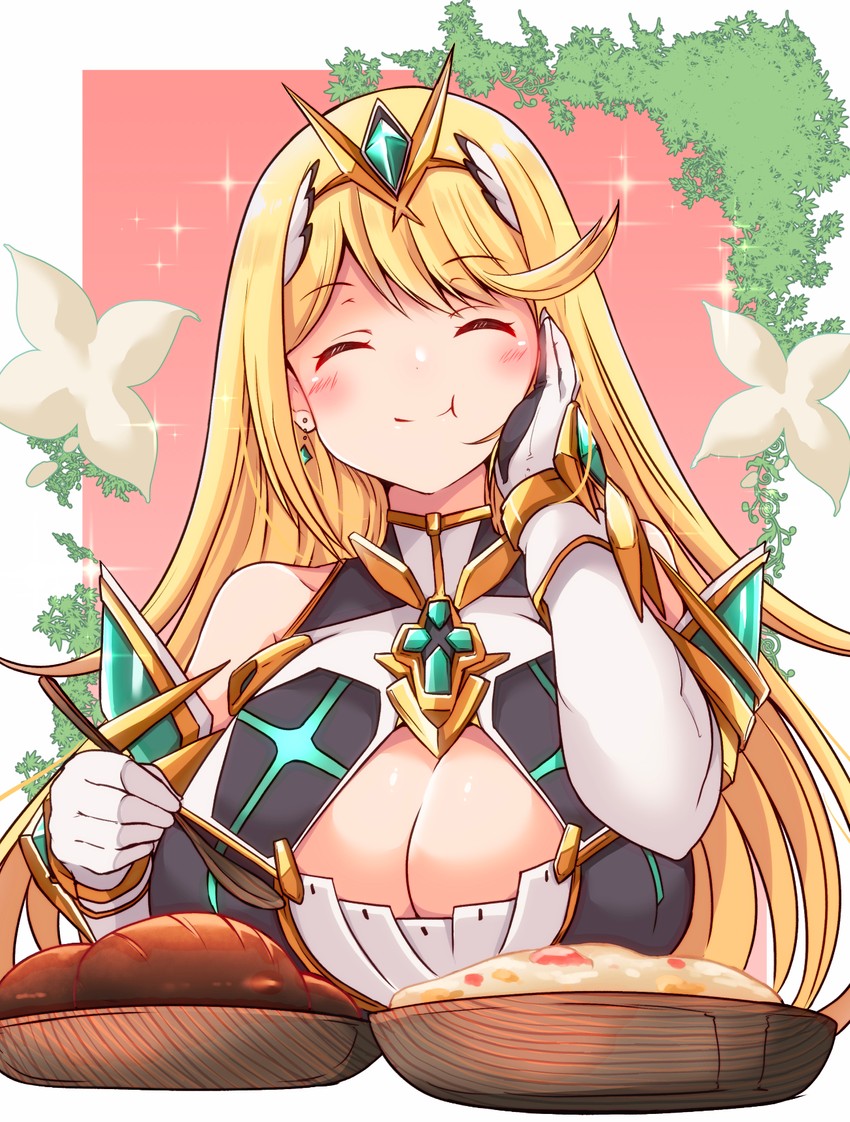 mythra (xenoblade chronicles and 1 more) drawn by kurokaze_no_sora