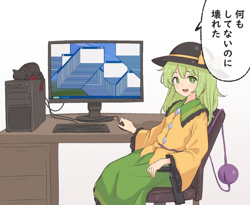 komeiji koishi and kaenbyou rin (touhou and 3 more) drawn by kanpa_(campagne_9)