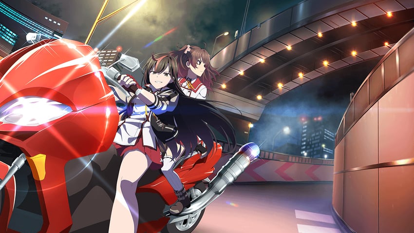asakura mihono and inago akira (toji no miko and 1 more)