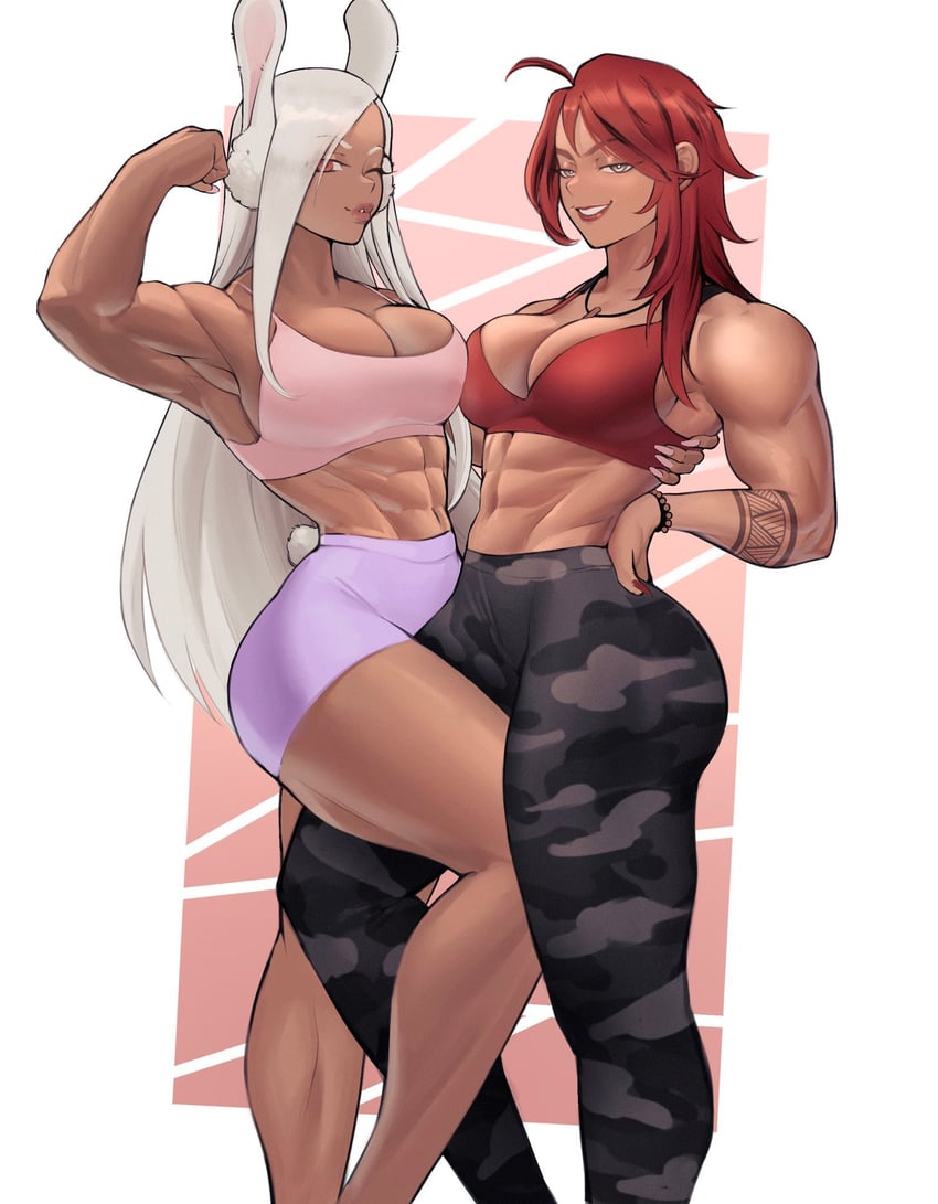 mirko (original and 1 more) drawn by zukululuu