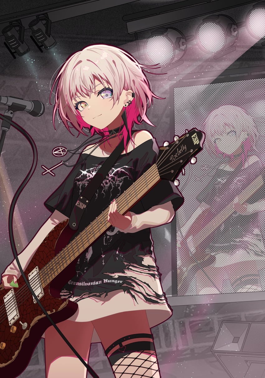 kaname raana (bang dream! and 2 more) drawn by misaki_(xxxhackerxxxxx)