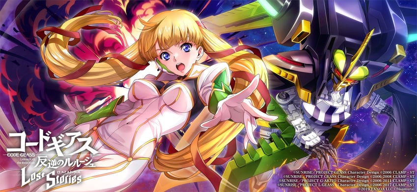 monica kruszewski and florence (code geass and 1 more)