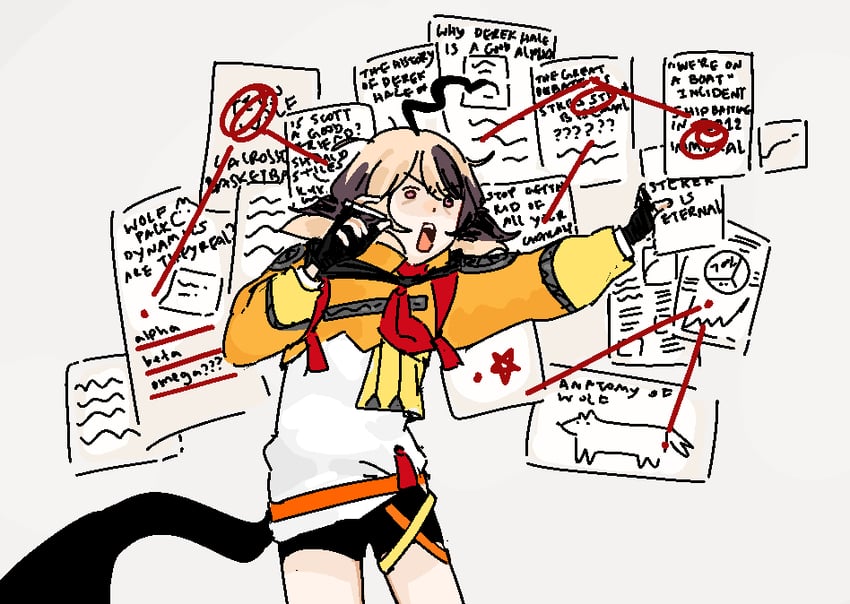 gigi murin (hololive and 3 more) drawn by gigi_murin_(artist)