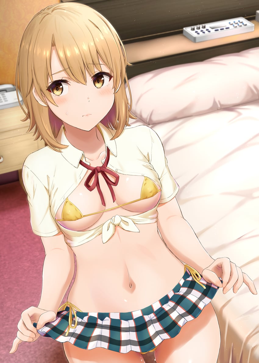 isshiki iroha (yahari ore no seishun lovecome wa machigatteiru.) drawn by inanaki_shiki