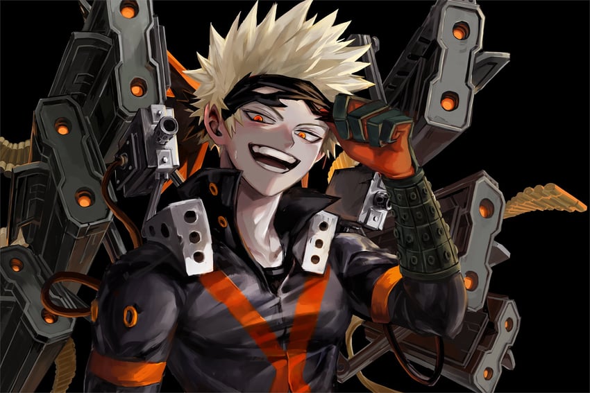 bakugou katsuki (boku no hero academia) drawn by chimi_(2303hero)