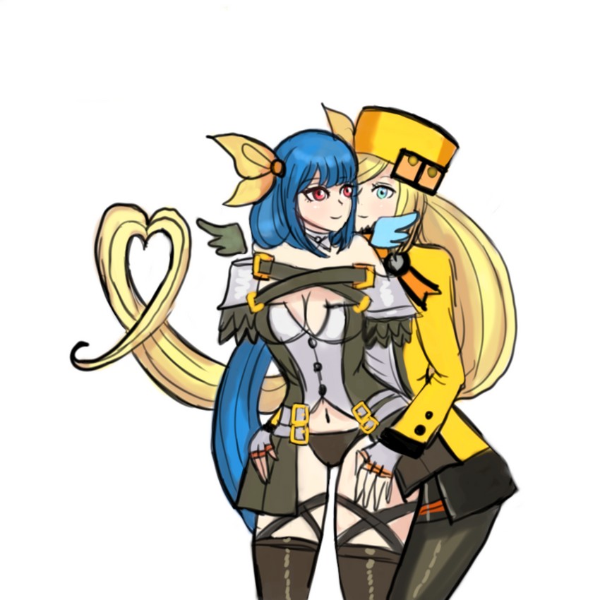 dizzy and millia rage (guilty gear and 1 more) drawn by totsugay