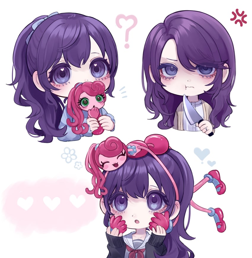 asahina mafuyu, asahina mafuyu's mother, and mommy longlegs (project sekai and 1 more) drawn by jishou_210