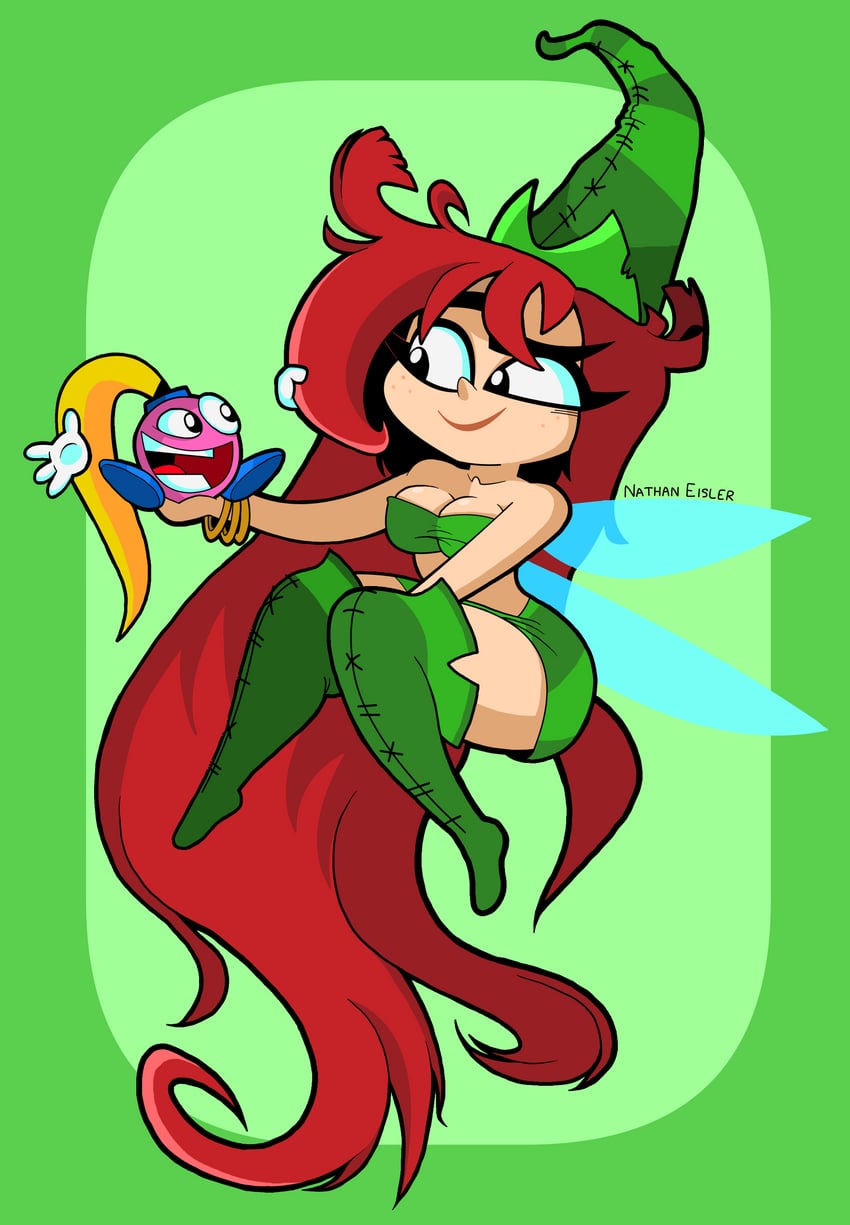 betilla and electoon (rayman and 1 more) drawn by nathaneisler