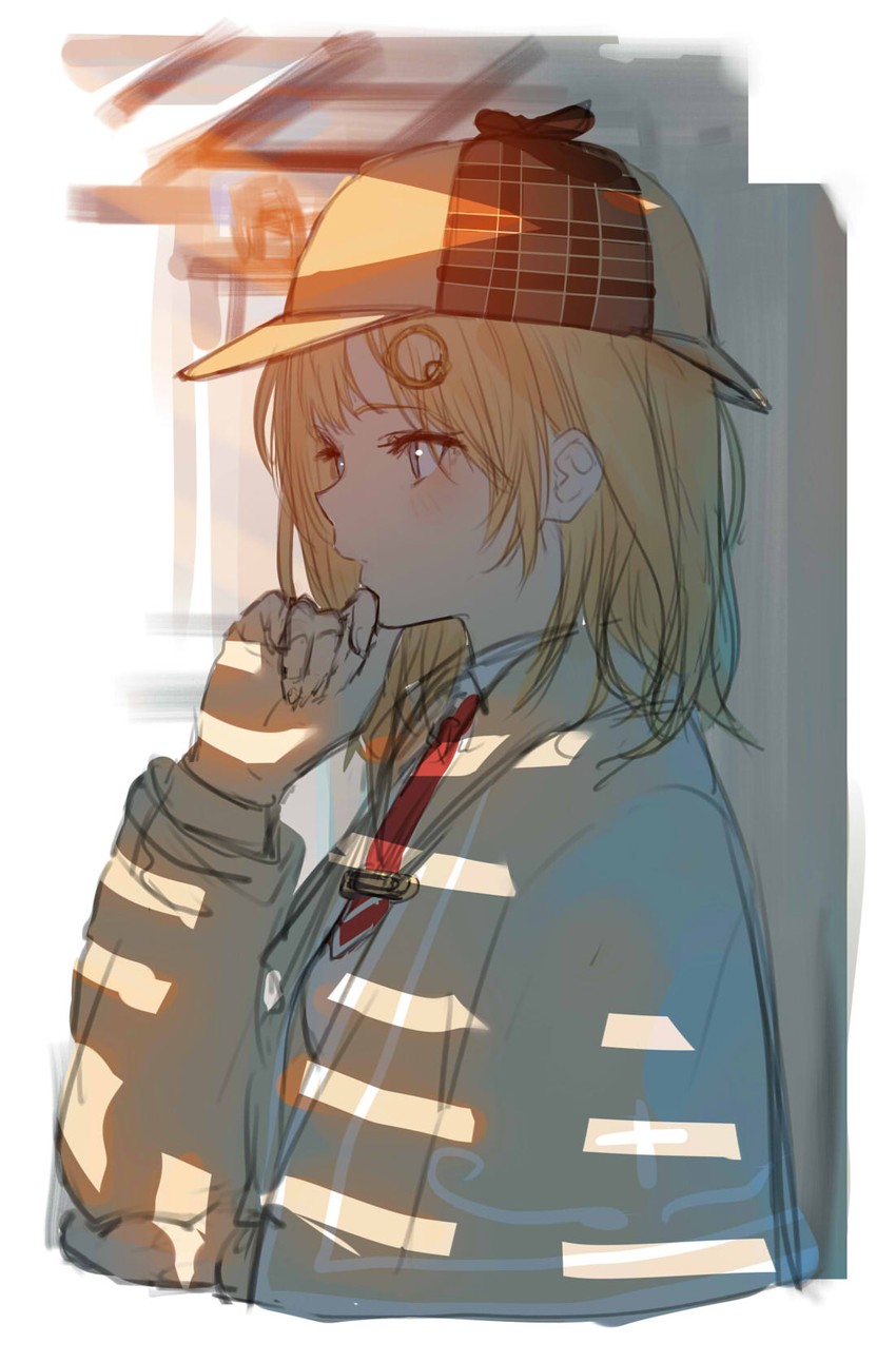 watson amelia (hololive and 1 more) drawn by isshiki_(ffmania7)