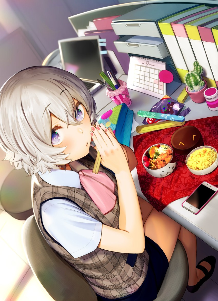 kirigiri saori (shounen chotto sabotteko!) drawn by akagi_asahito