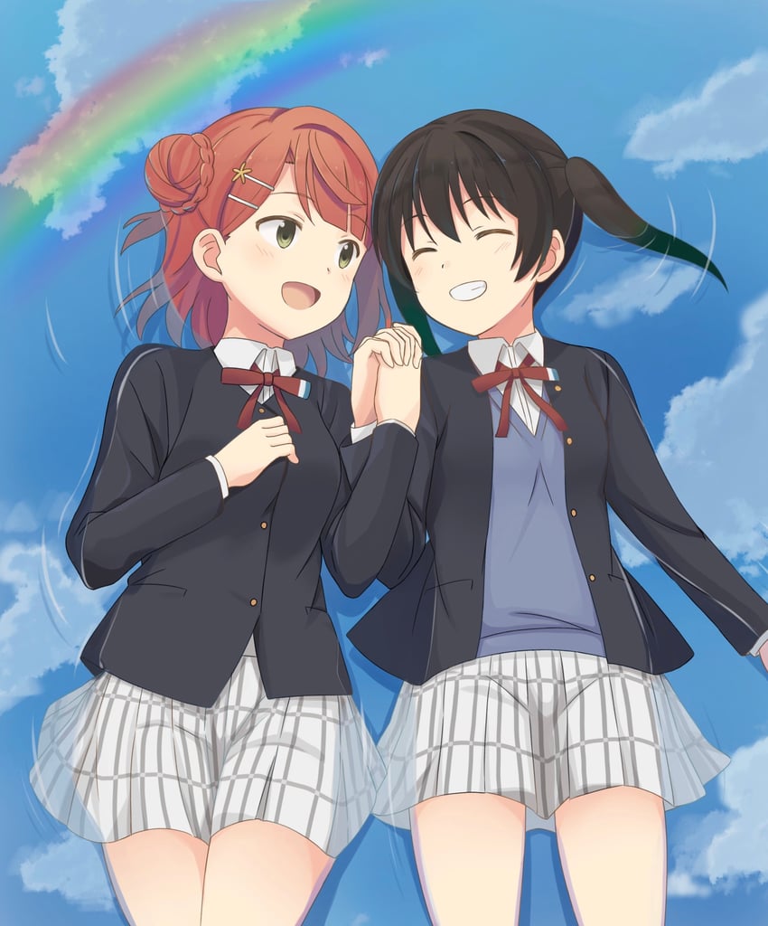 uehara ayumu and takasaki yu (love live! and 1 more) drawn by x3_xy3_(jtsu4377)