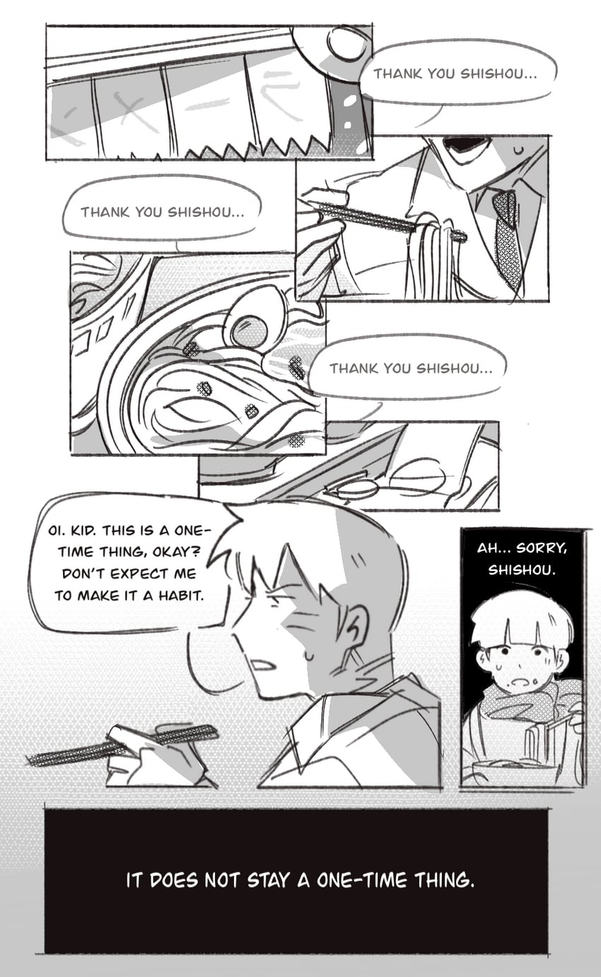 kageyama shigeo and reigen arataka (mob psycho 100) drawn by mp100days