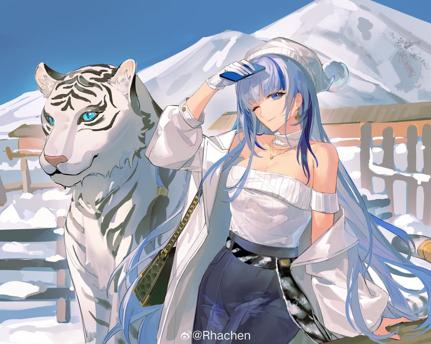 hubble (girls' frontline and 1 more) drawn by rhachen