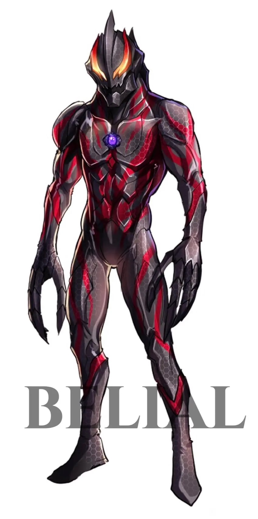 ultraman belial (ultra series and 2 more) drawn by garoshirou