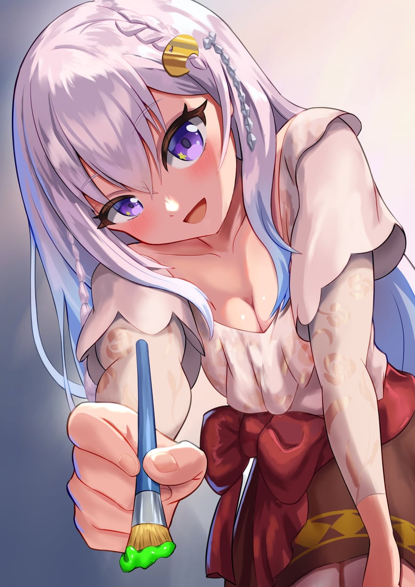airani iofifteen (hololive and 1 more) drawn by isazawa