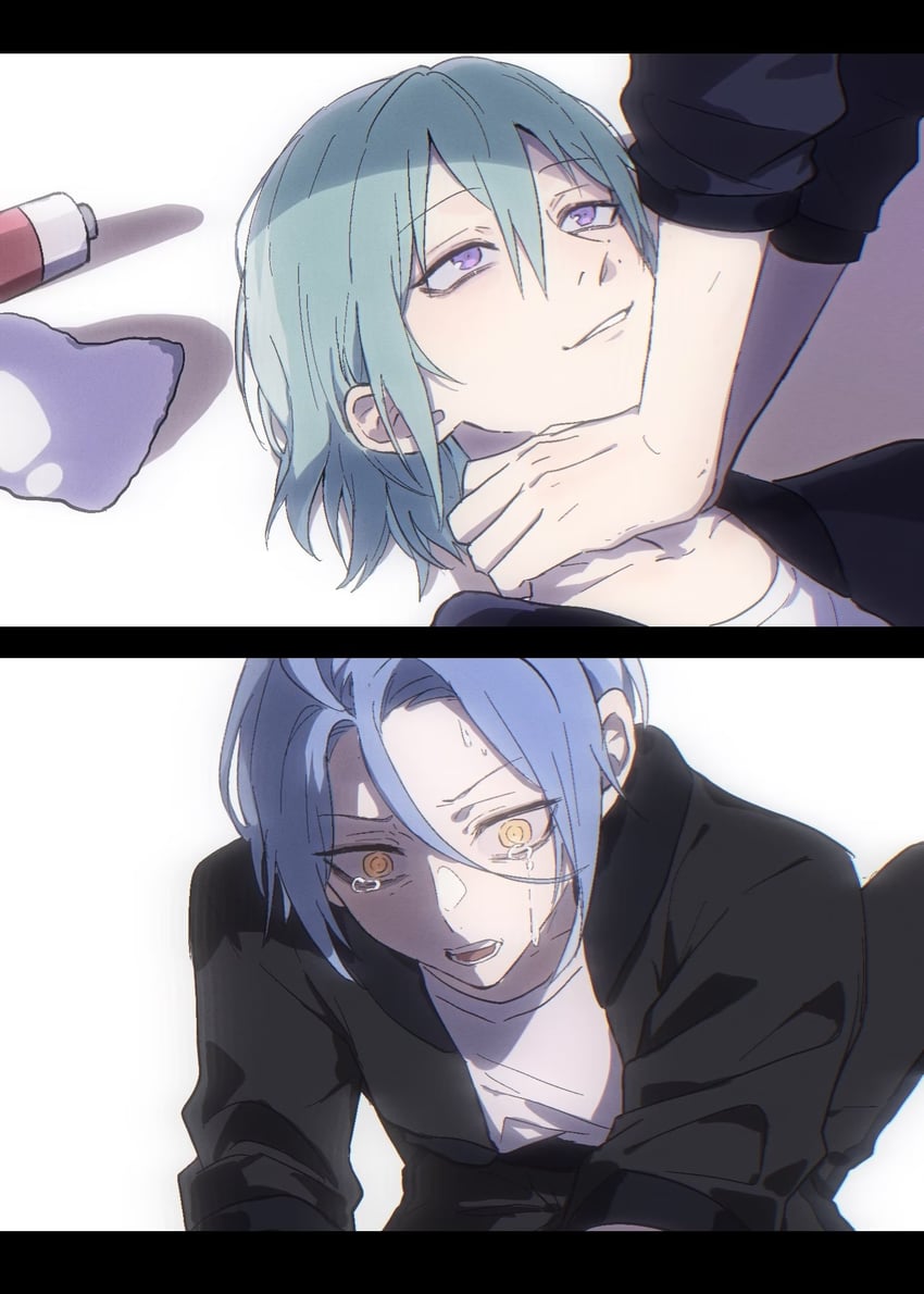kazehaya tatsumi and tojo kaname (ensemble stars!) drawn by luffy546