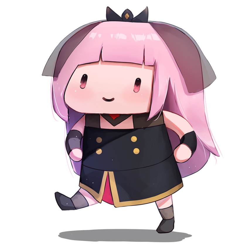 mori calliope and smol calli (hololive and 1 more) drawn by fian_f.n