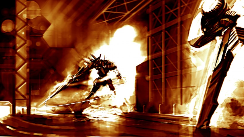armored core drawn by shirokuma_(chedgen)