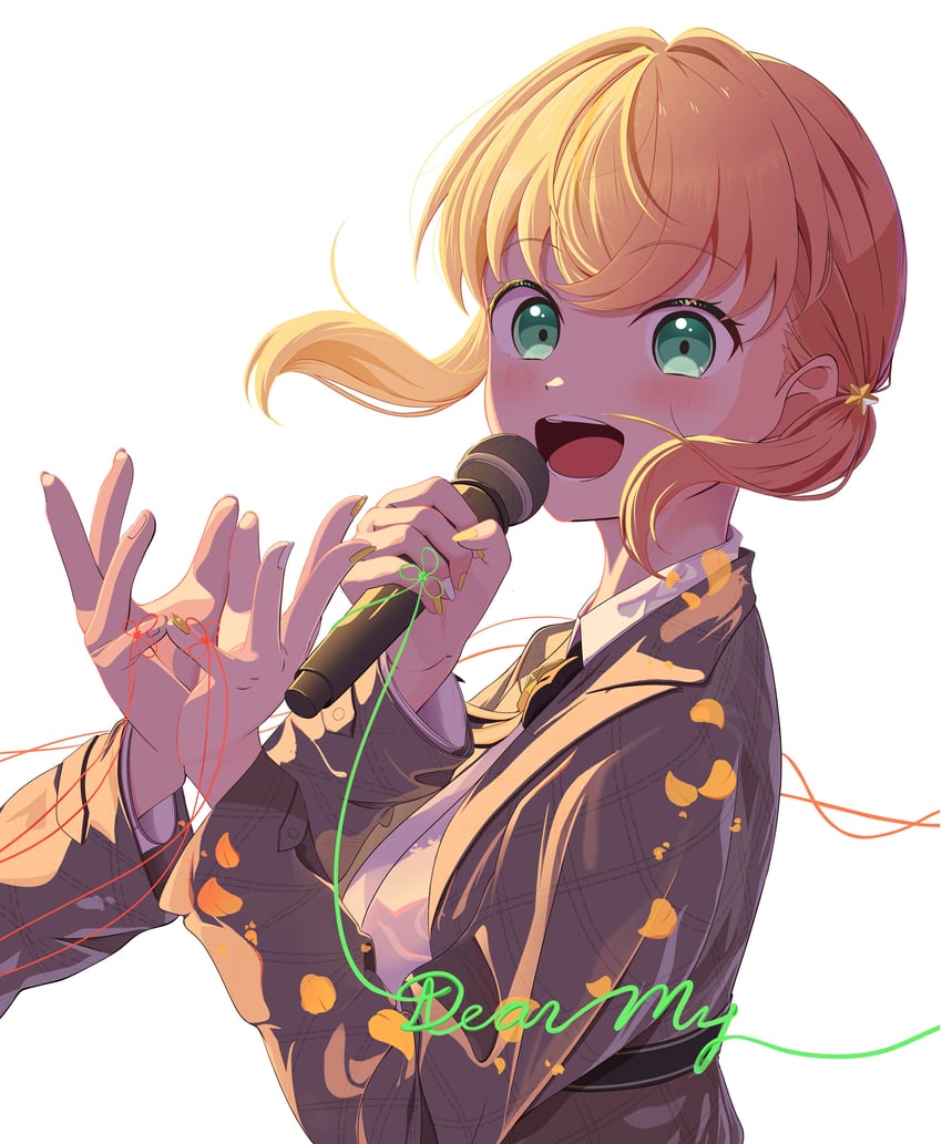 hinoshita kaho (love live! and 1 more) drawn by morio_(mmorio_mu)