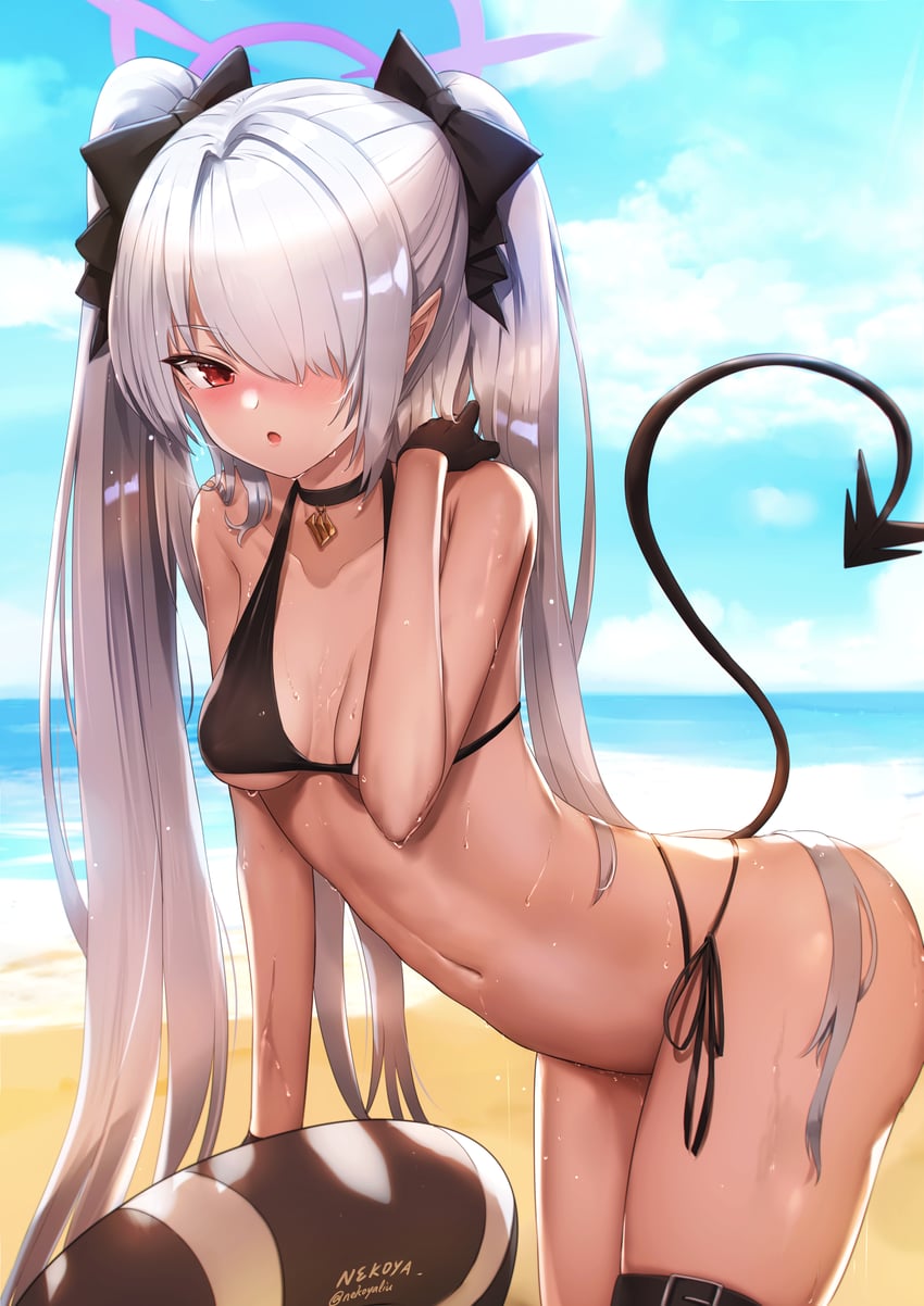iori (blue archive) drawn by nekoya_(liu)