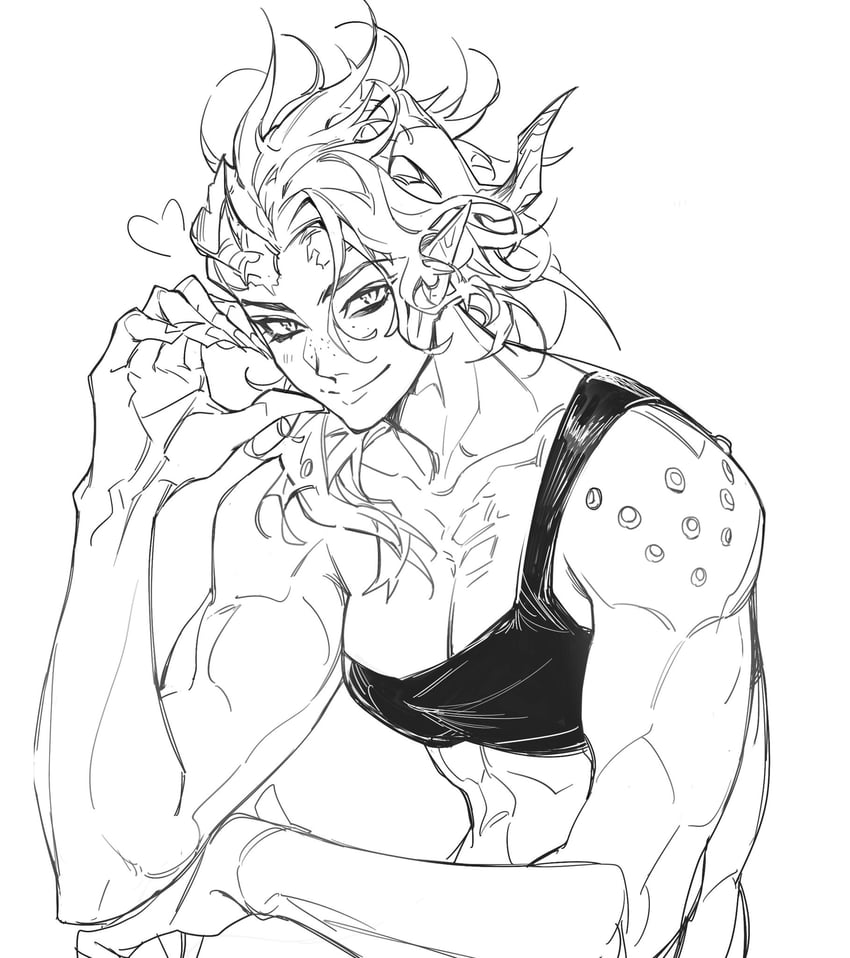 karlach (dungeons & dragons and 2 more) drawn by bskibskib