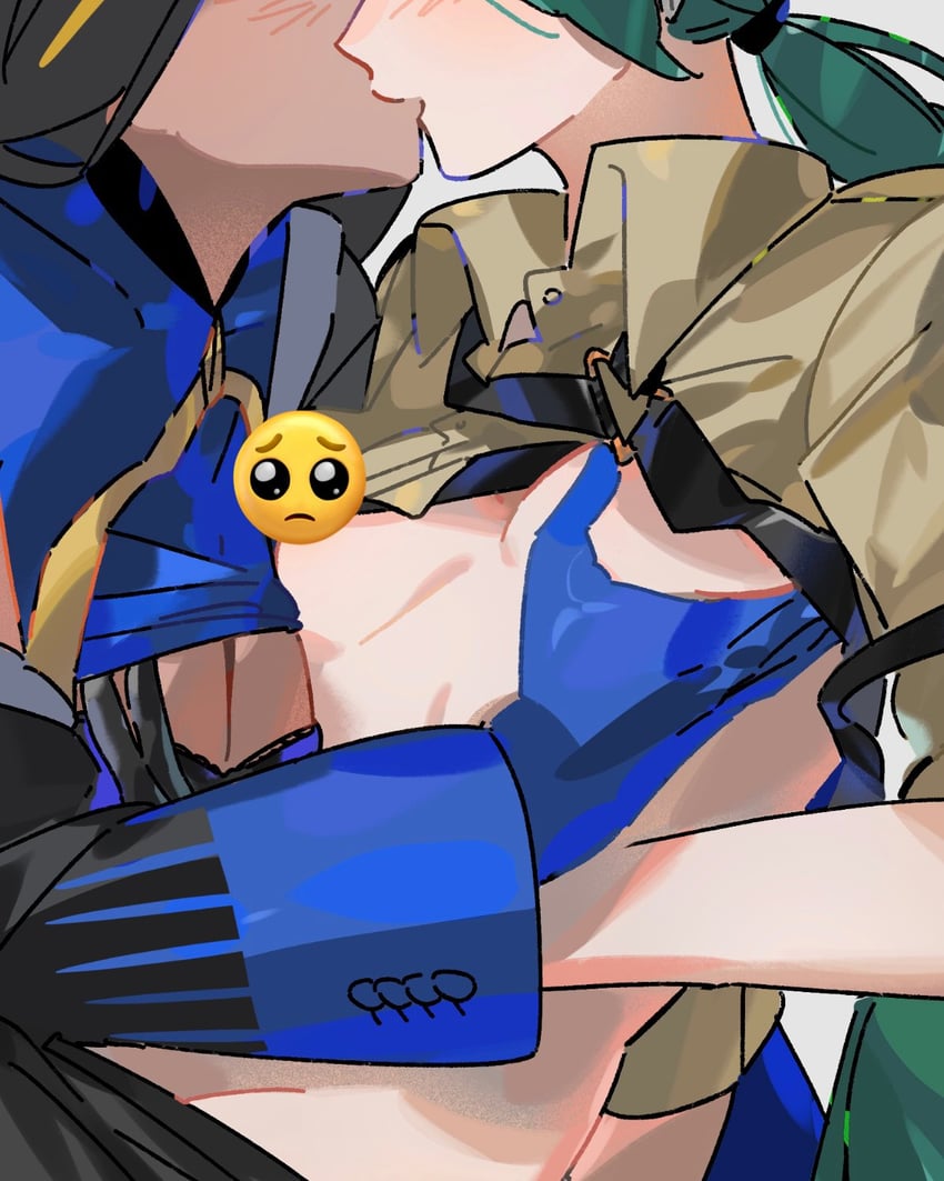 rika and geeta (pokemon and 1 more) drawn by nanaasuzy