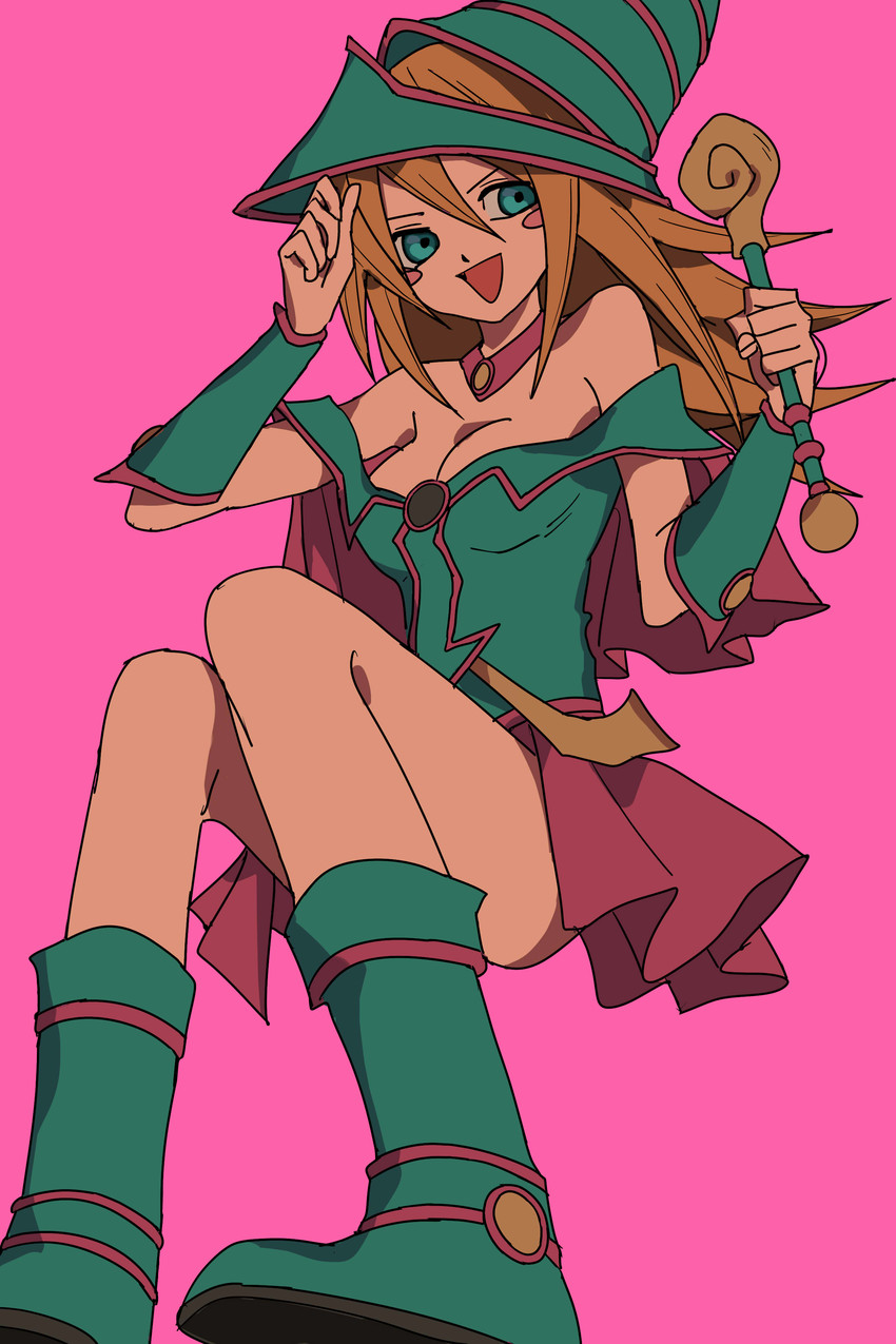 dark magician girl (yu-gi-oh!) drawn by tu_wei
