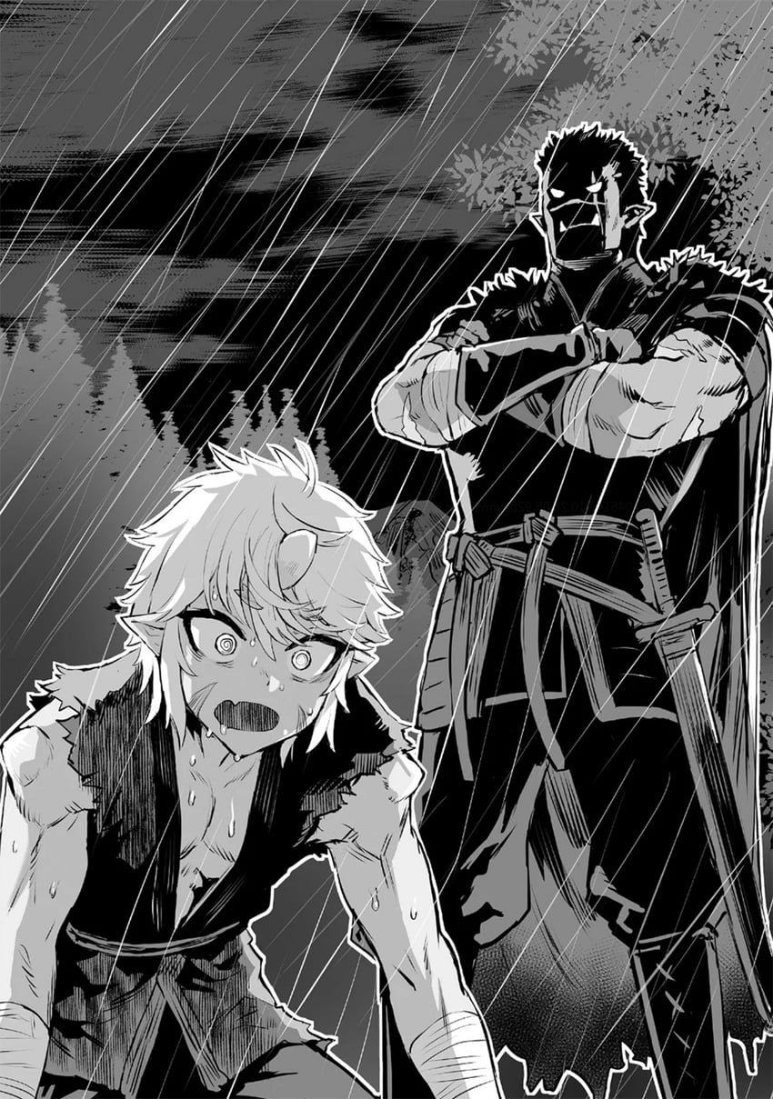 bash and ludo (orc eiyuu monogatari) drawn by asanagi