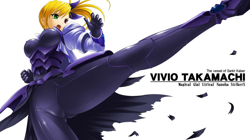 vivio (lyrical nanoha and 2 more) drawn by gatakk