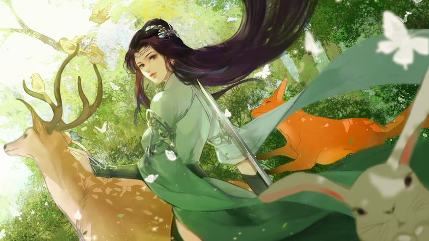 yun yun (doupo cangqiong) drawn by yun_yun_guan_bo