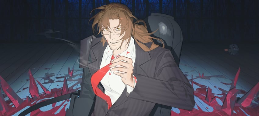 gregor (project moon and 1 more) drawn by jing84672940