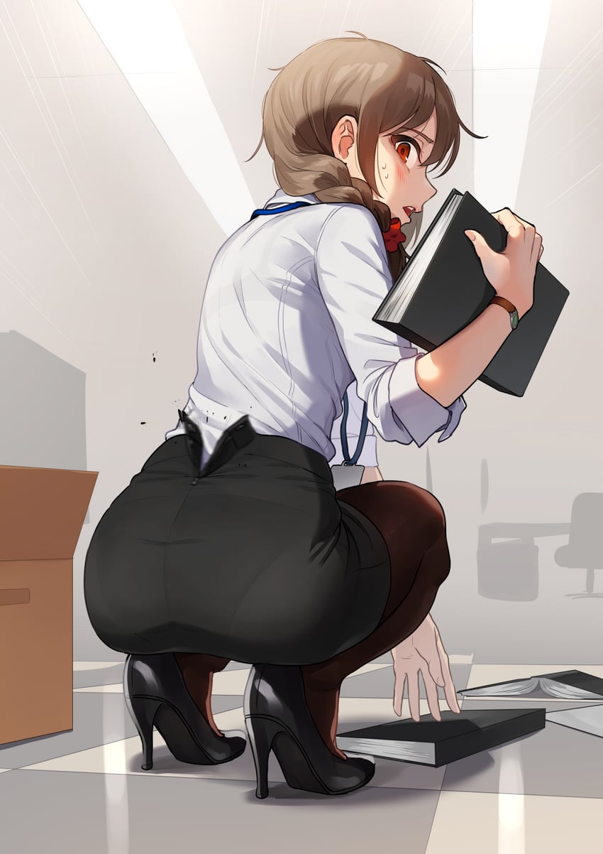 senkawa chihiro (idolmaster and 1 more) drawn by kamille_(vcx68)