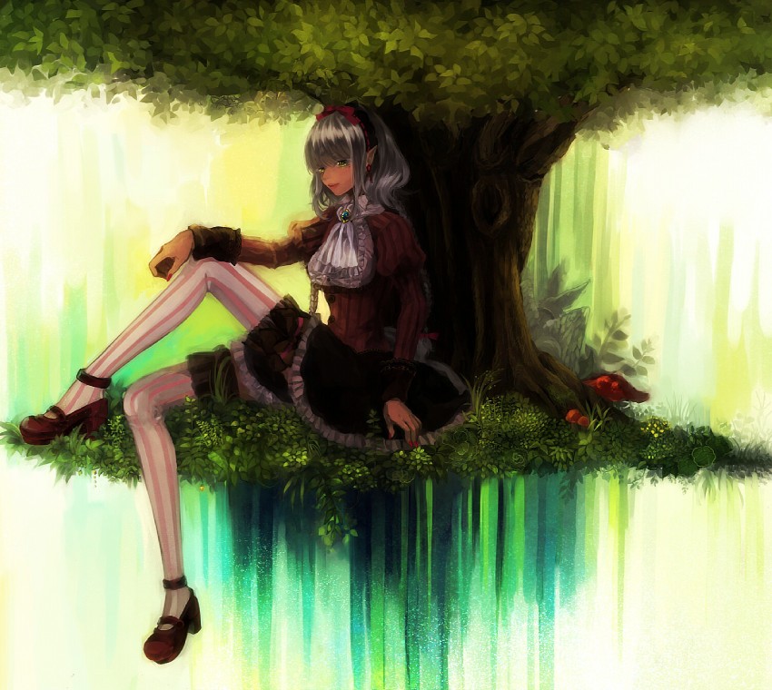 pixiv fantasia and 1 more drawn by kurosujuu