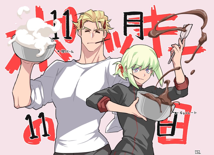 lio fotia and kray foresight (promare) drawn by takatsuki_ichi