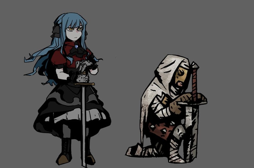 togawa sakiko, oblivionis, and leper (bang dream! and 2 more) drawn by hatachi_(oo0713fee)
