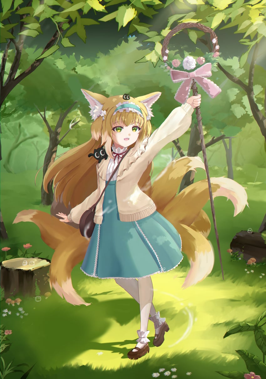 suzuran, luo xiaohei, and heixiu (arknights and 1 more) drawn by soulblitz