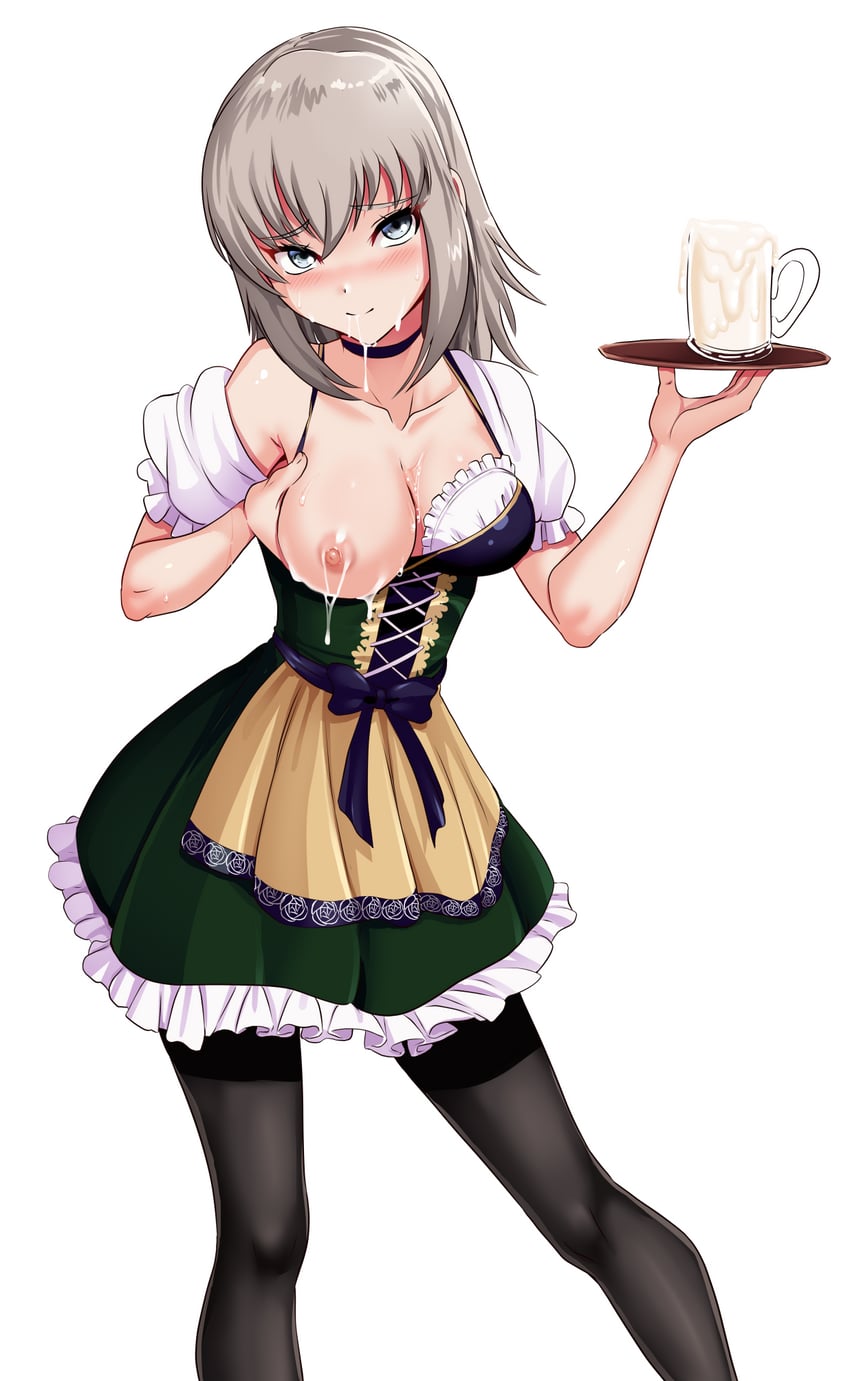 itsumi erika (girls und panzer) drawn by nico-mo