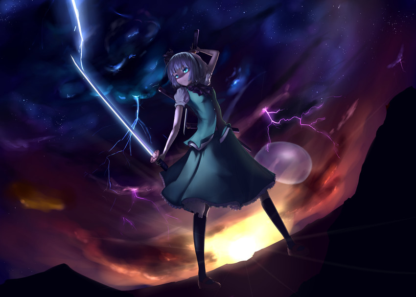 konpaku youmu (touhou) drawn by johnson_(touhousuki)