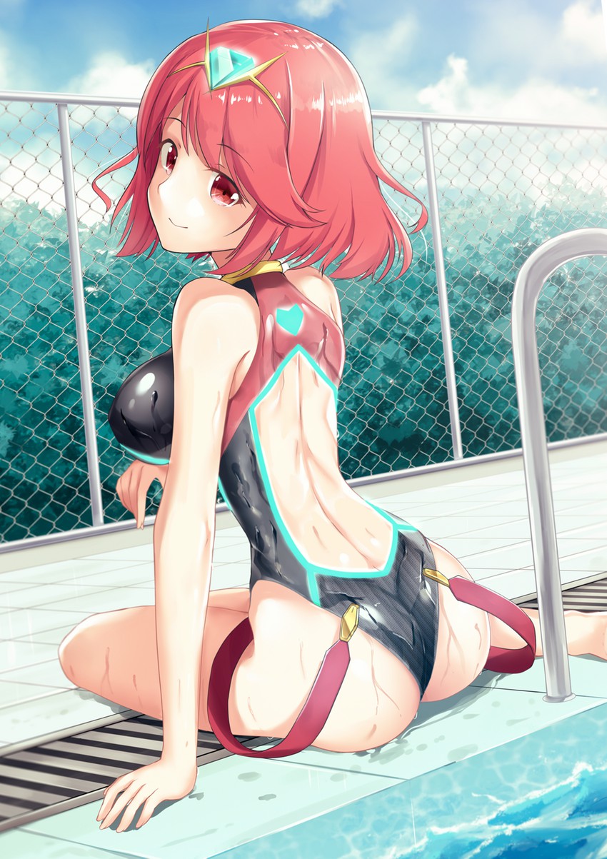 pyra (xenoblade chronicles and 1 more) drawn by joko_jmc