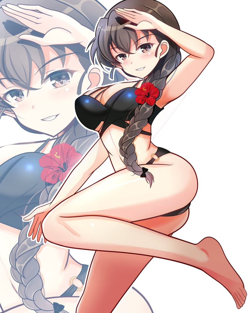 rukuriri (girls und panzer and 1 more) drawn by kumaisao